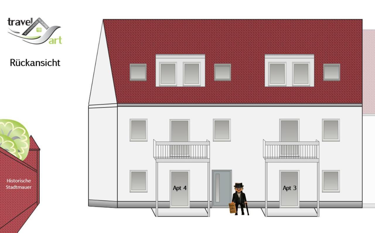 Travel Art Boardinghouse Aparthotel นอยรุพพิน ภายนอก รูปภาพ